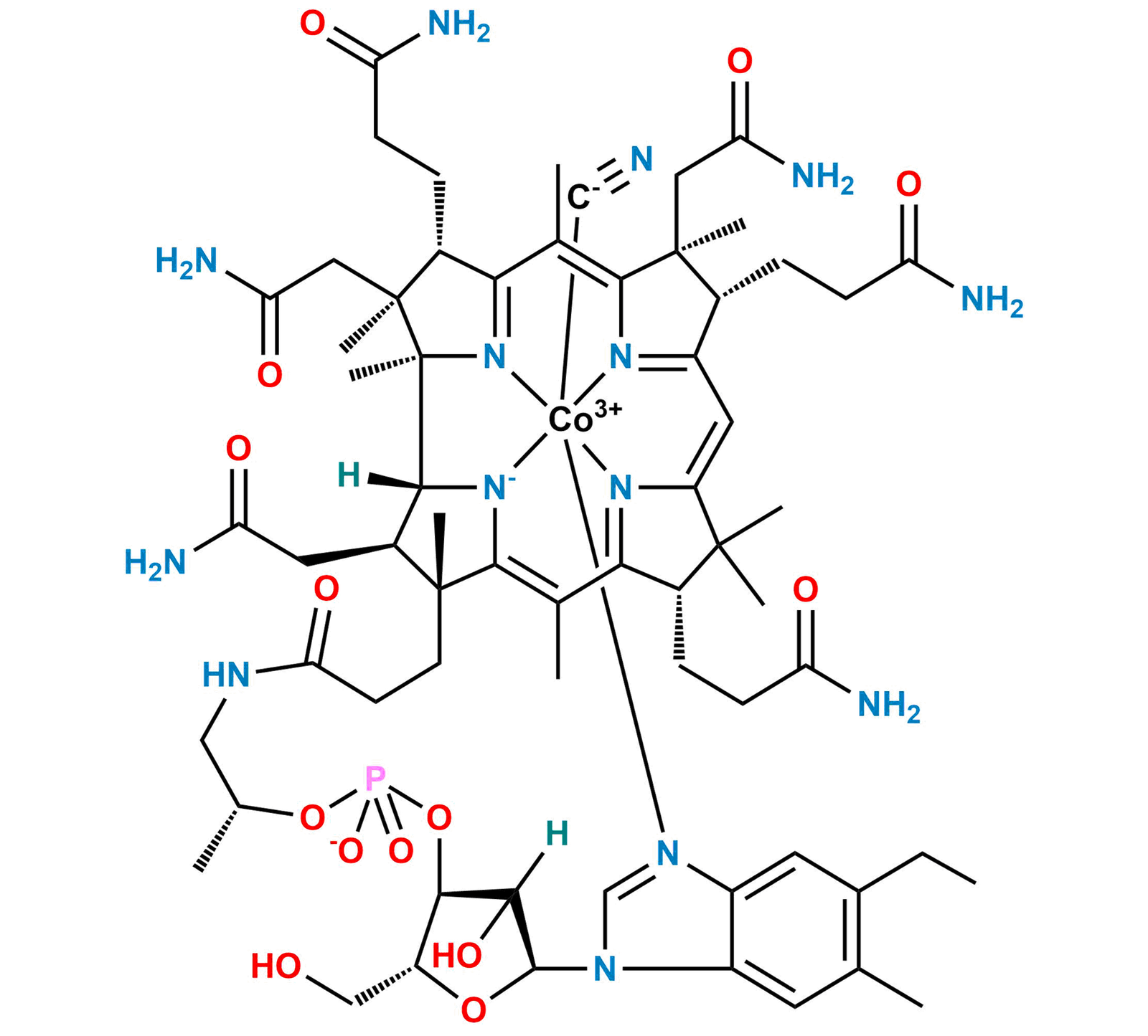 Cyanocobalamin B5-Hydroxymethyl Derivative